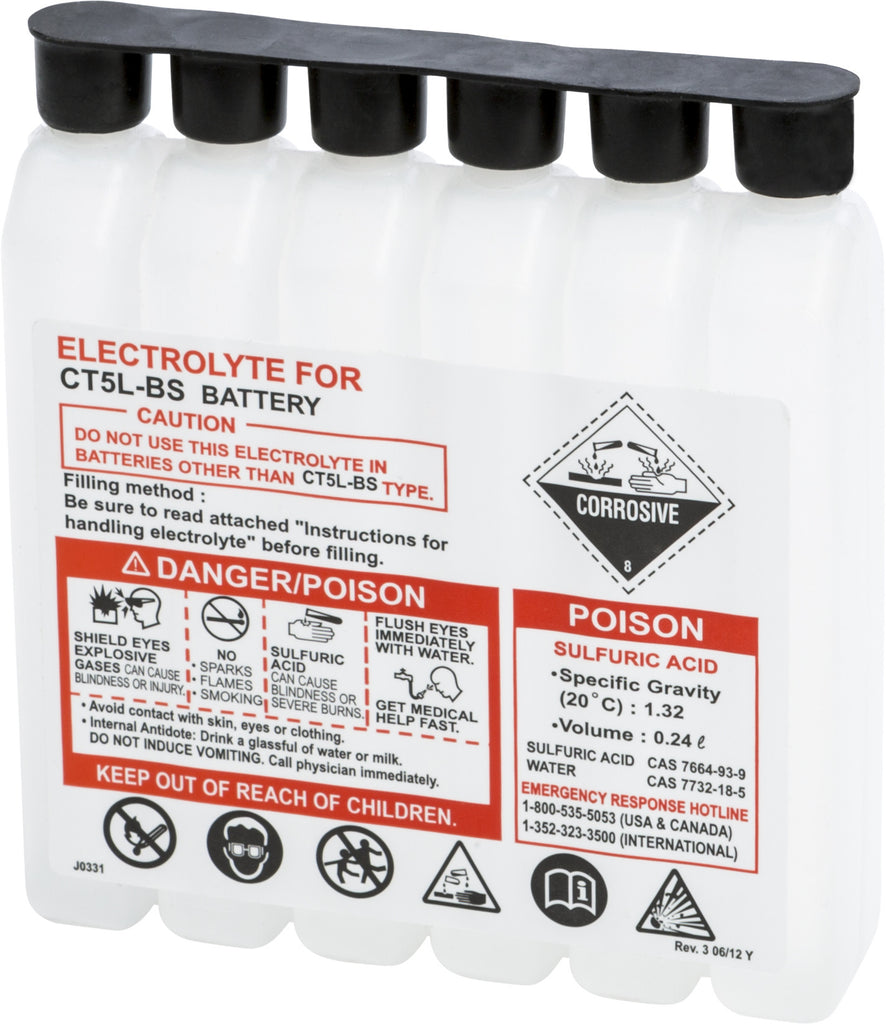 SEALED BATTERY ELECTROLYTE PACK 1050CC
