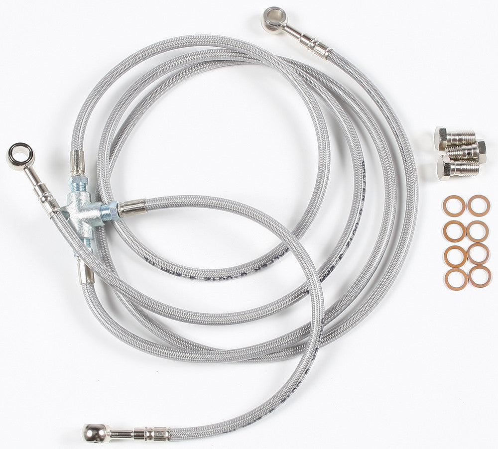 Front 3 Line Stainless Steel Hydraulic Brake Line