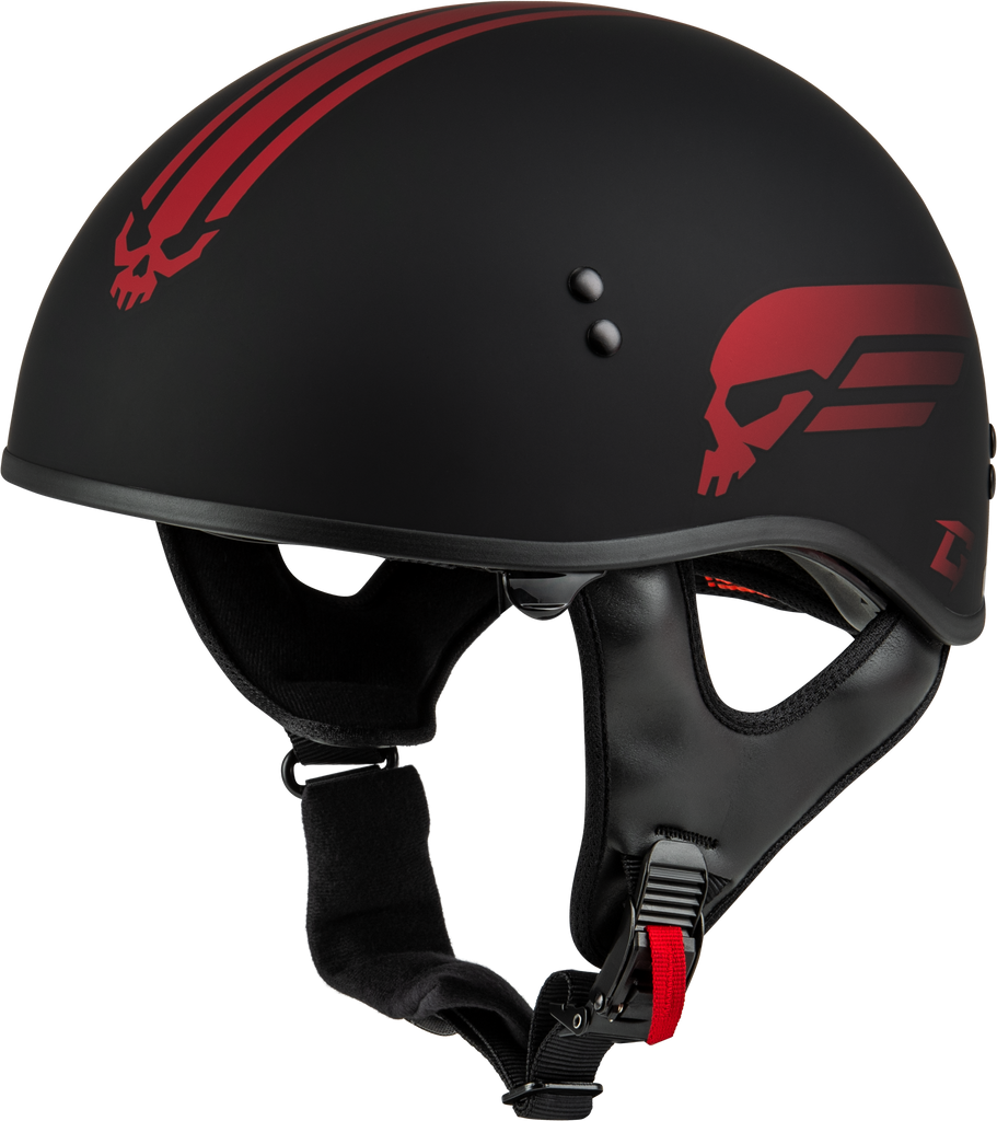 HH-65 RETRIBUTION HELMET MATTE BLACK/SILVER MD