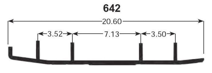SPORT-PARTS INC. PR/X2 SIX60 DOUBLE CARBIDE