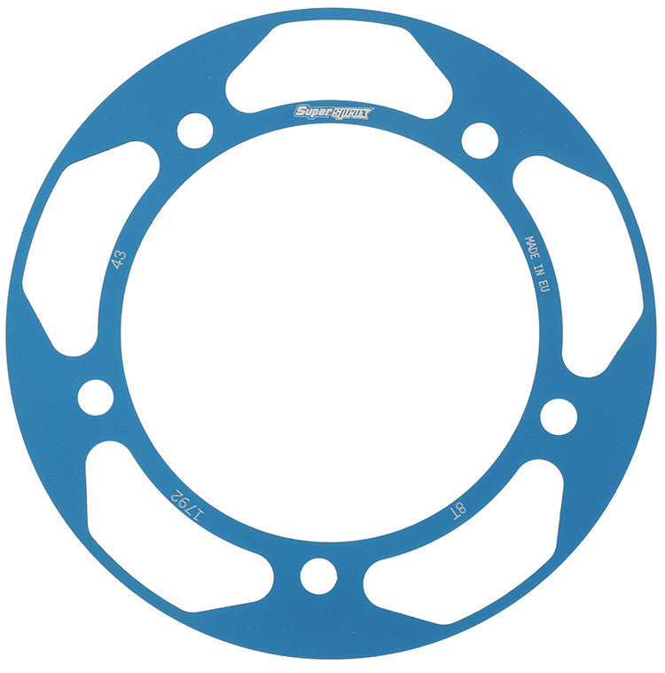 Supersprox REAR EDGE SPRKT COLOR DISK ALU
