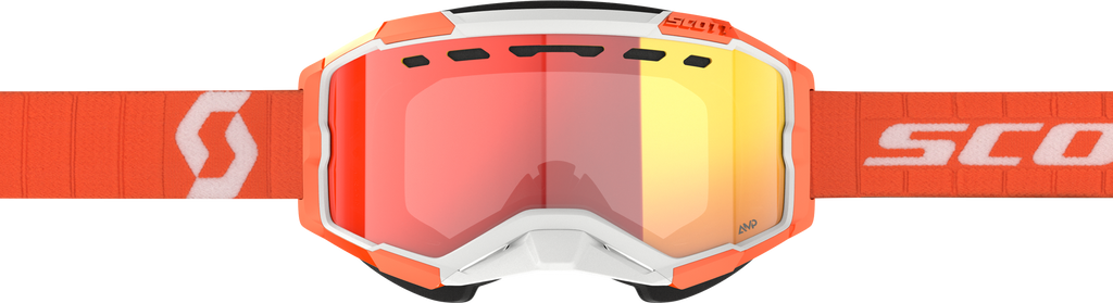 FURY SNOWCROSS GOGGLE ORANGE ENHANCER RED CHRM