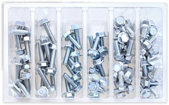 M6 10mm Hex Flange Bolts