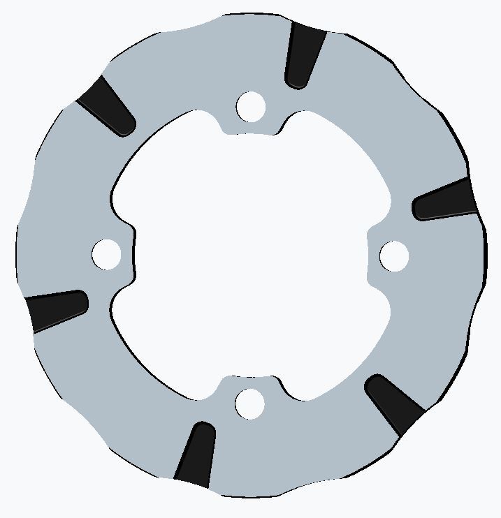Batfly Oversized Rotor