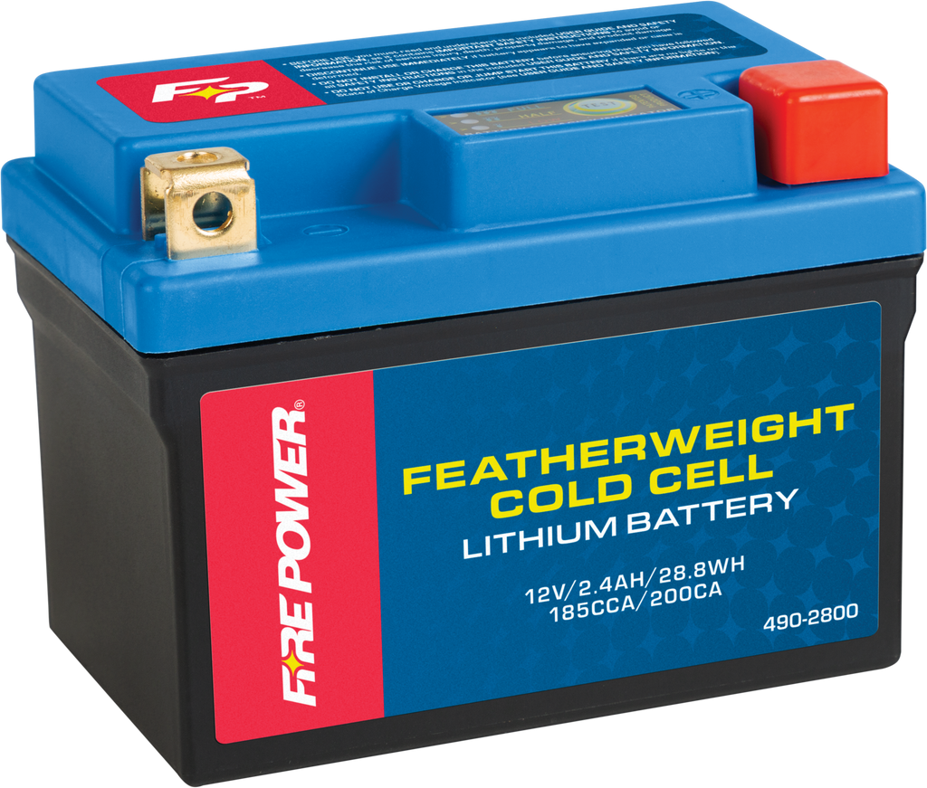 LITHIUM BATTERY COLD CELL 185 CCA HJTZ7S-FP-B-C