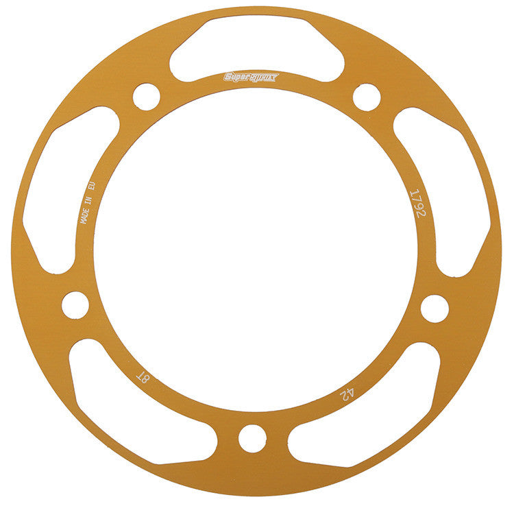 Supersprox REAR EDGE SPRKT COLOR DISK ALU