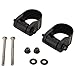 Tusk Low Profile Roll Cage Clamp for Tusk UTV Full View Glass Windshield