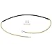 Tusk Front Motorcycle Steel Braided Brake Line CR Style