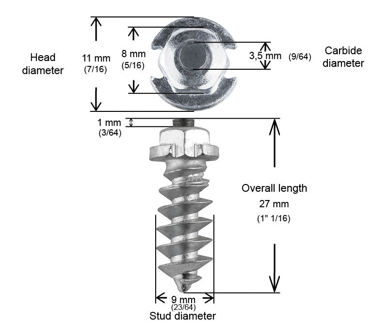 Shoulder Screw Studs
