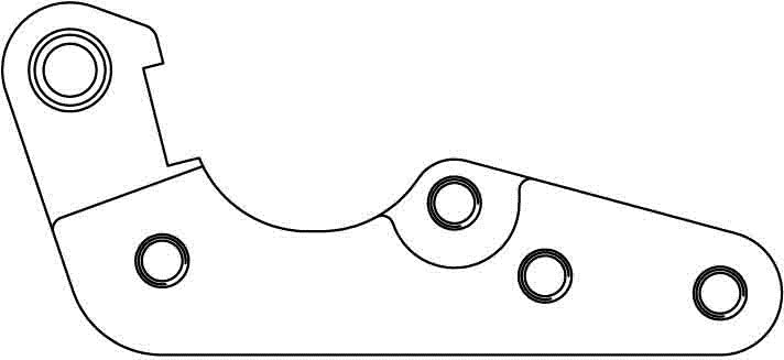 Tsunami 280mm Replacement Bracket