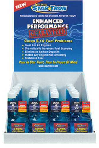 Enzyme Fuel Treatment Display w/Product