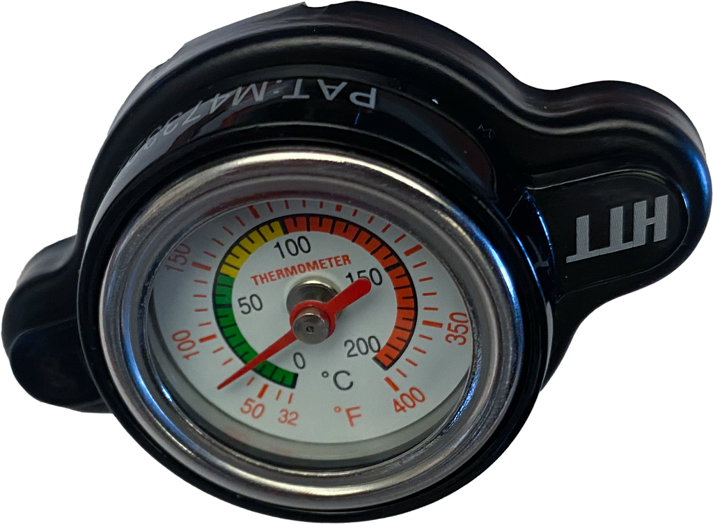 RADIATOR CAP W/ TEMPERATURE GAUGE - JAPANESE MODELS