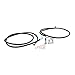 Tusk Front UTV Steel Braided Brake Line Standard Length