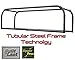 ATV TEK Arch Series Oversized Rear Rack Utility Pack, Padded ATV Cargo Bag