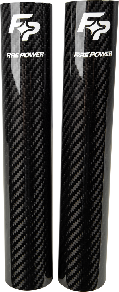 CARBON FIBER FORK SHIELD LOWER 52 MM X 260 MM