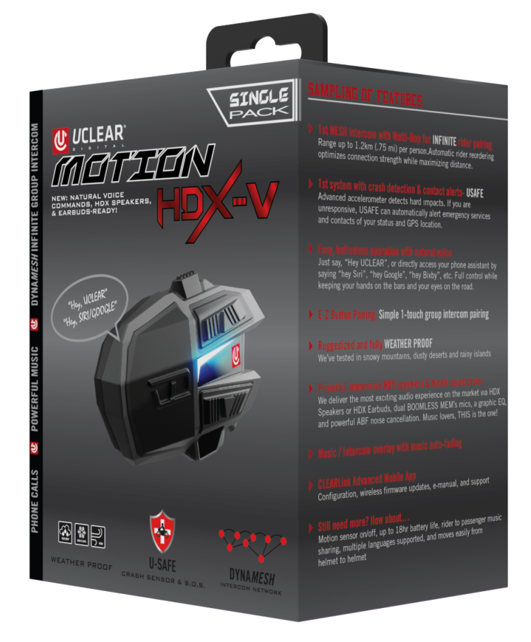 HDX-V Helmet Audio Kit