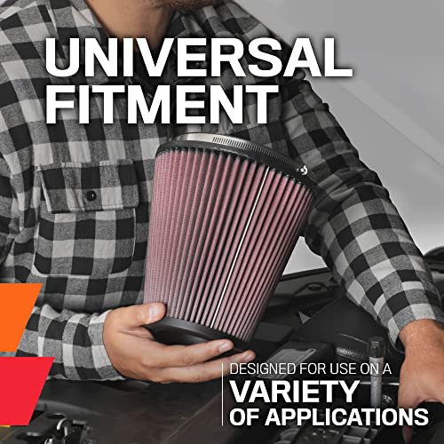 K&N Universal Clamp-On Air Intake Filter