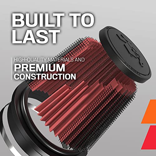 K&N Universal Clamp-On Air Intake Filter
