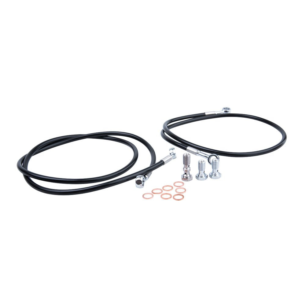 Tusk Front UTV Steel Braided Brake Line Standard Length