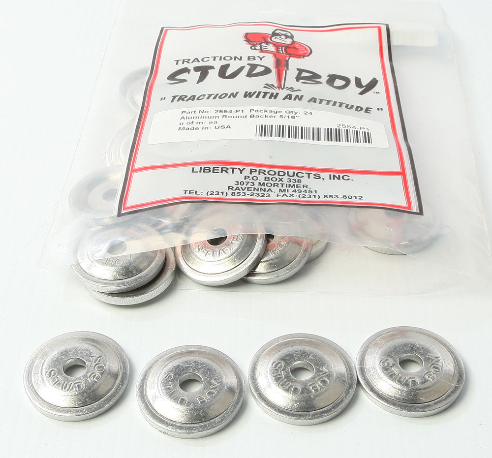STUD BOY POWER PLATE ROUND BACKERS