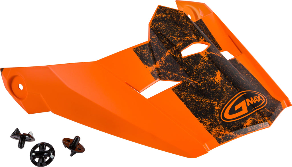 GMAX MX-46Y Dominant Youth Helmet Visor Peak w/Screws