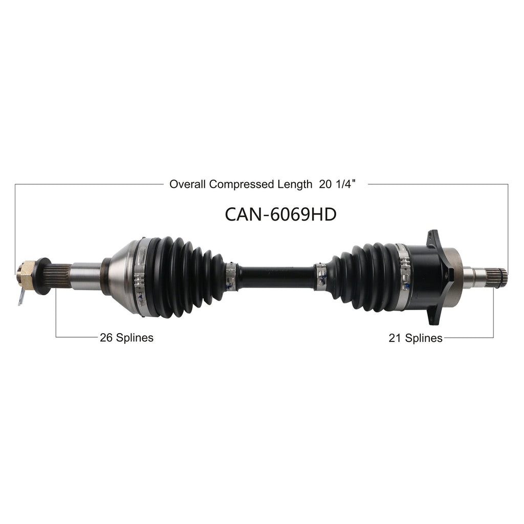 OPEN TRAIL HD 2.0 Axle Front Right