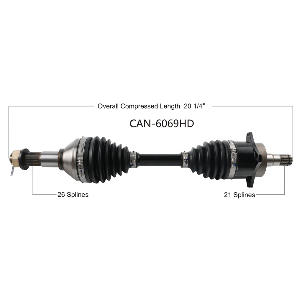 OPEN TRAIL HD 2.0 Axle Front Right