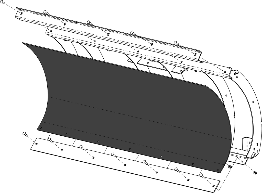 Replacement Poly Blade Face