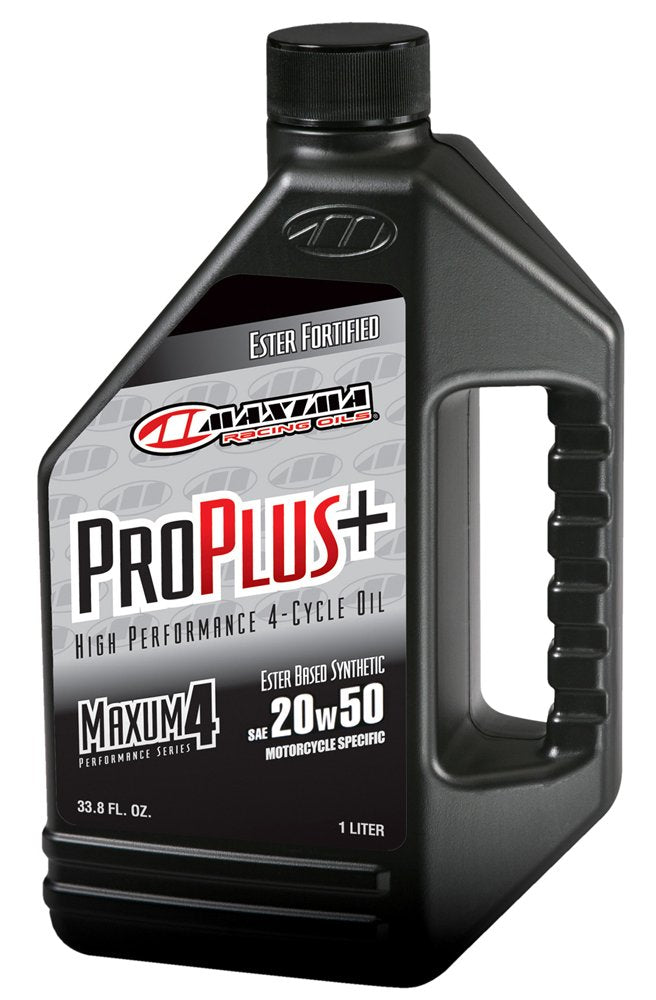Maxima Pro Plus+ 20W-50 Synthetic Motorcycle Engine Oil
