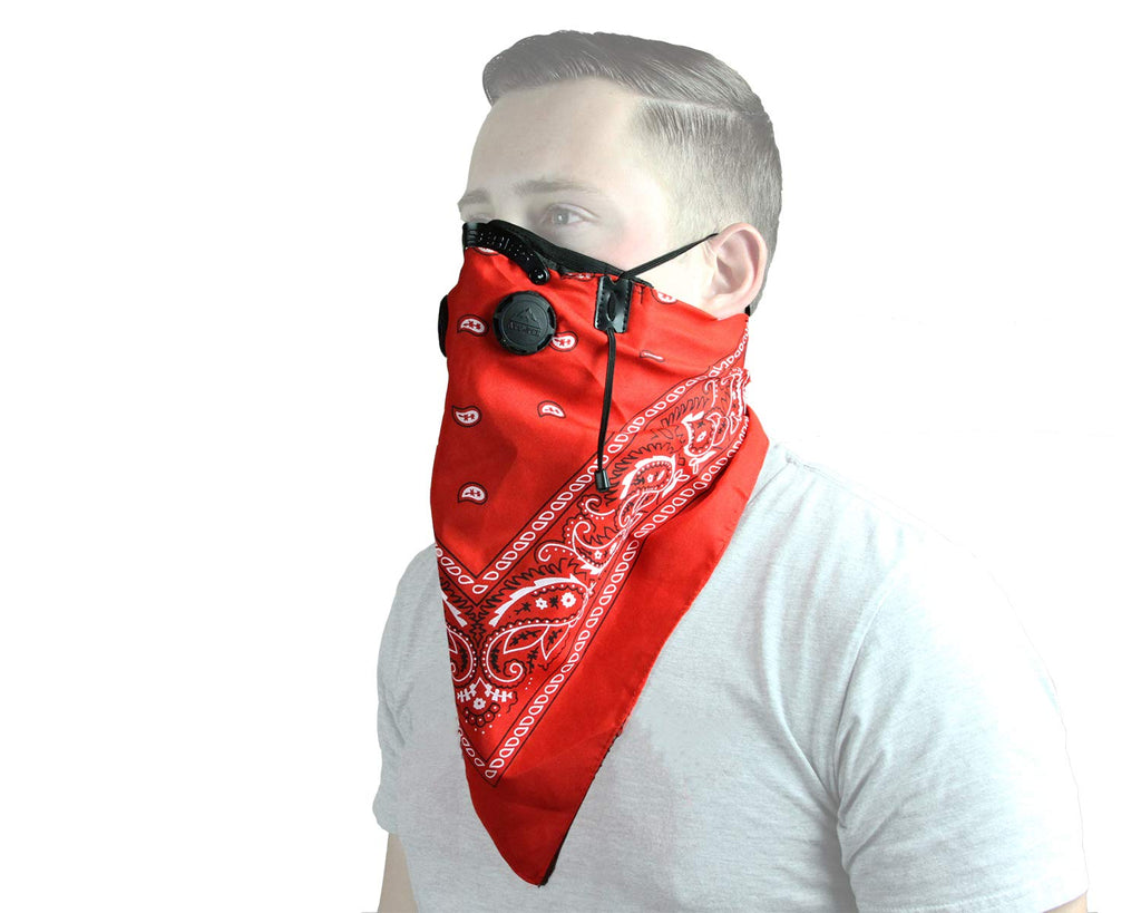 ATV TEK Bandana Style Dust Masks with Suspension Straps & 3D Nose Box