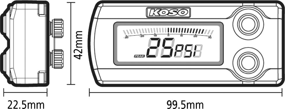 X-1 Boost Gauge