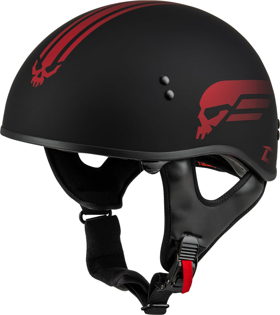 HH-65 RETRIBUTION HELMET MATTE BLACK/SILVER MD
