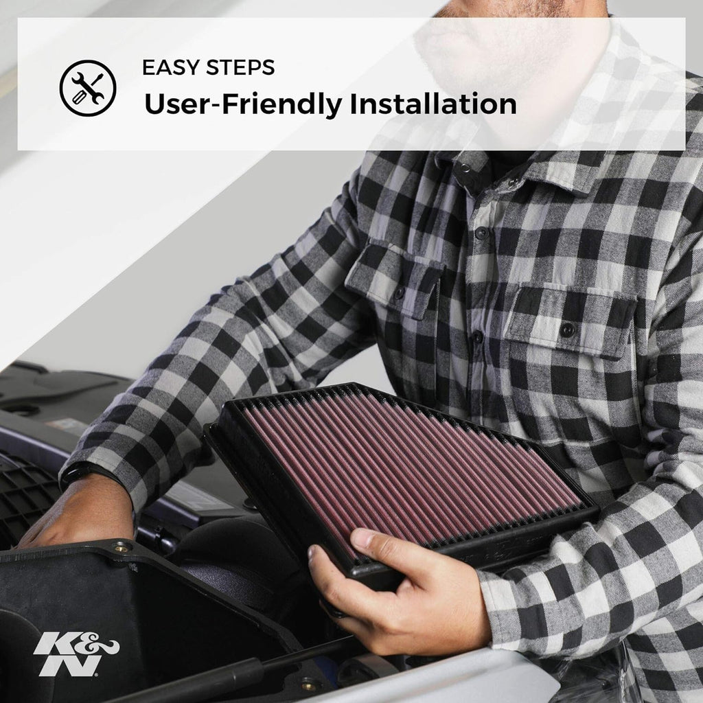 K&N E-3224 High Performance Replacement Air Filter