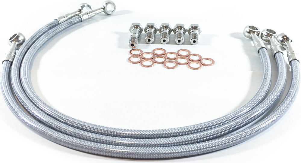 Front 3 Line Stainless Steel Hydraulic Brake Line