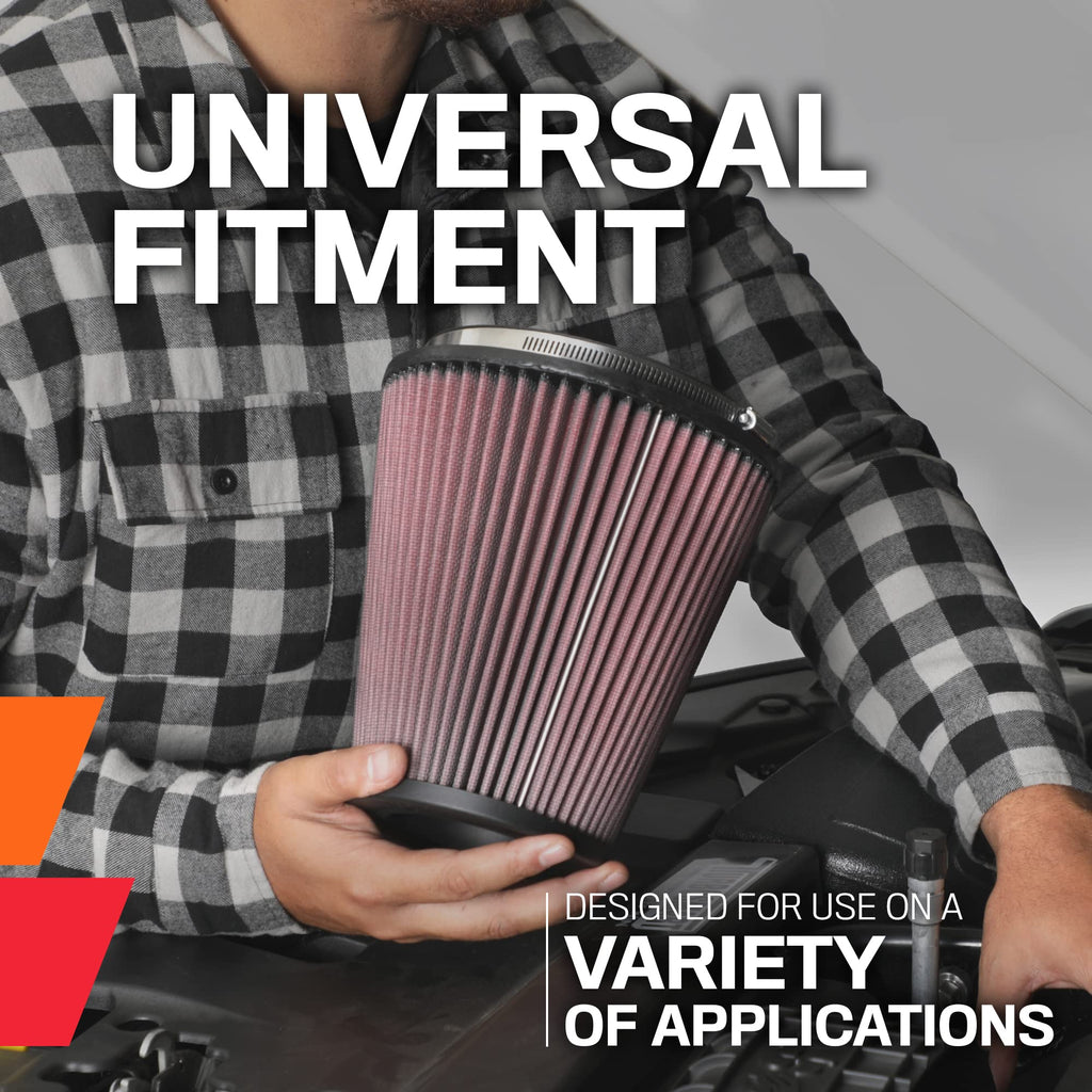 K&N Universal Clamp-On Air Intake Filter