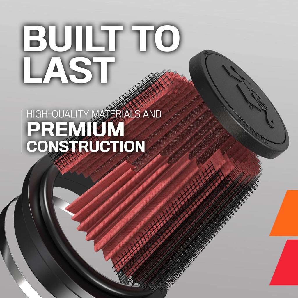 K&N Universal Clamp-On Air Intake Filter