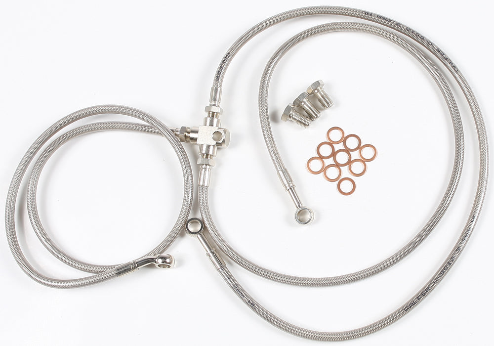 Front 3 Line Stainless Steel Hydraulic Brake Line