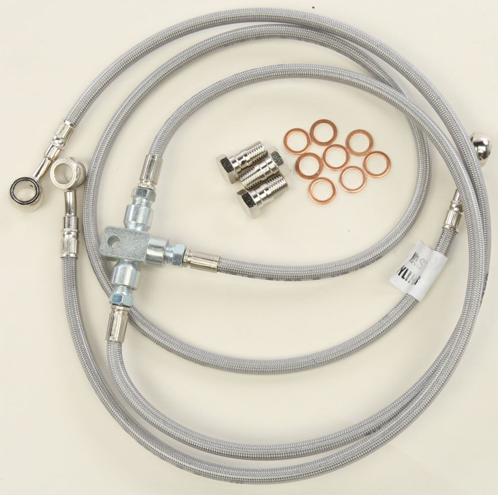 Front 3 Line Stainless Steel Hydraulic Brake Line