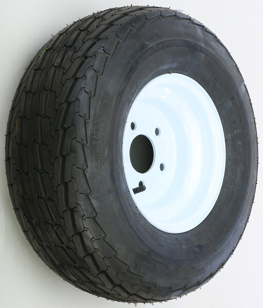 Trailer Tire & Standard Steel Wheel Assembly