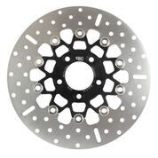 V-TWIN STREET ROTOR FSD006CBLK FLOATING 5 SPOKE FRONT