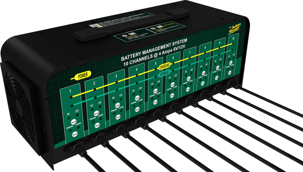 Battery Tender 10 Bank Battery Charger and Maintainer