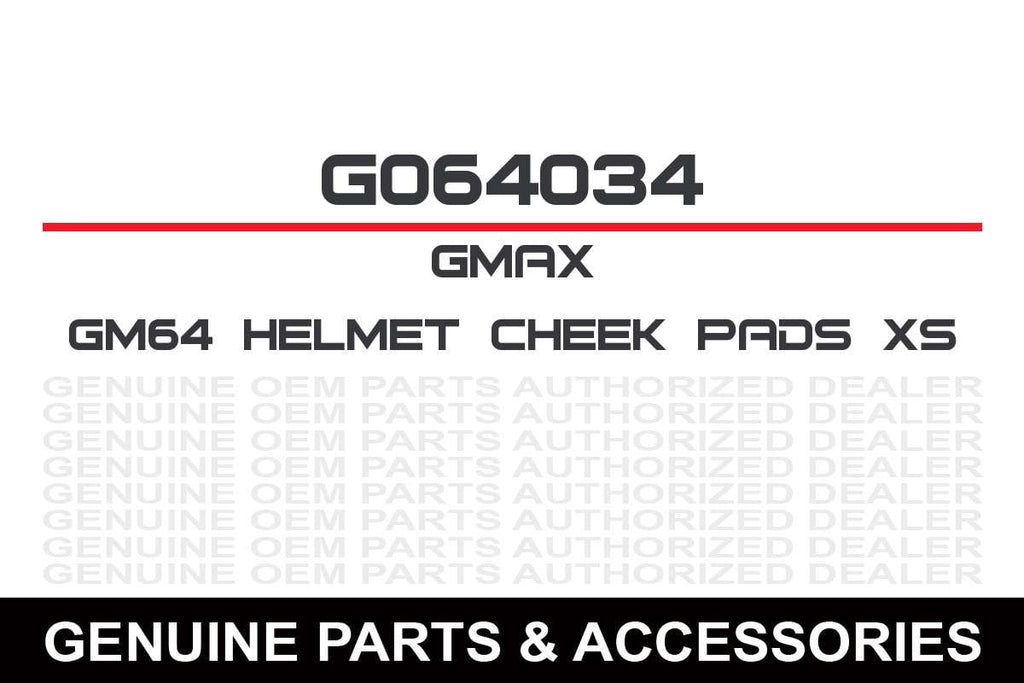 GMAX Cheek Pads Gm64
