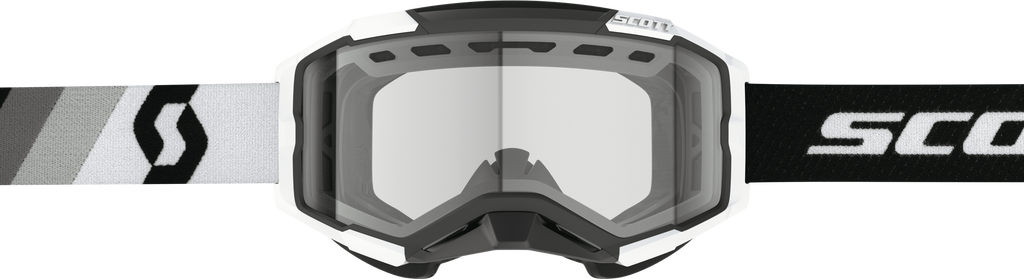 FURY SNOWCROSS GOGGLE PREMIUM BLACK/WHITE CLEAR