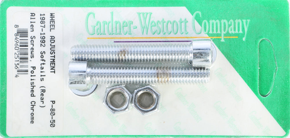 Rear Wheel Adjustment Bolts