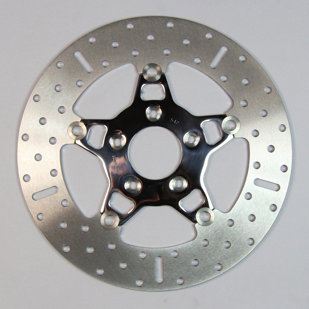 V-TWIN STREET ROTOR FSD006CBLK FLOATING 5 SPOKE FRONT