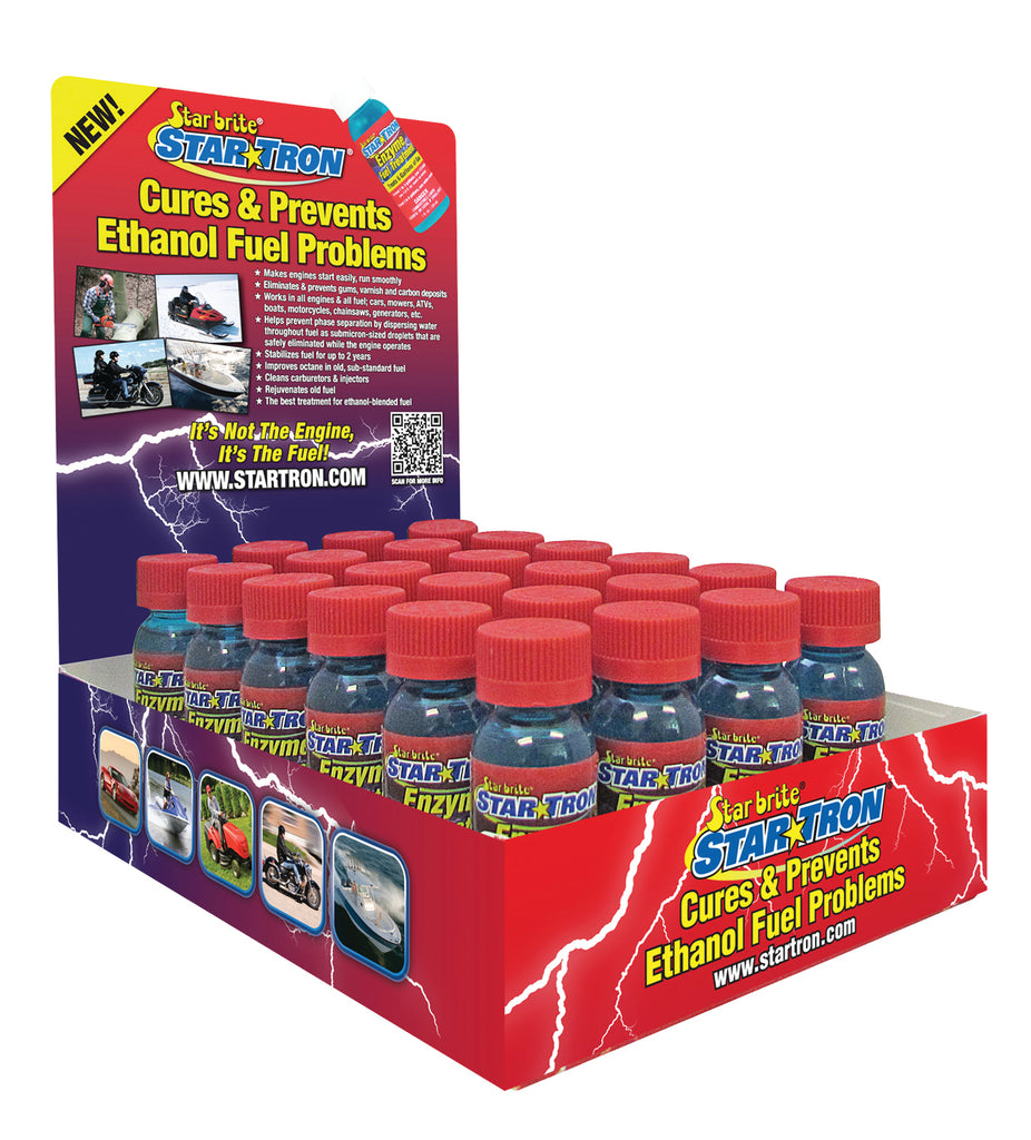 Enzyme Fuel Treatment Display w/Product