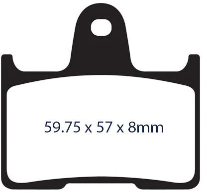 Lyndall Z Plus Racing Rear Racing Brake Pads