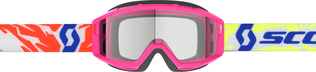PRIMAL YOUTH GOGGLE PINK CLEAR LENS