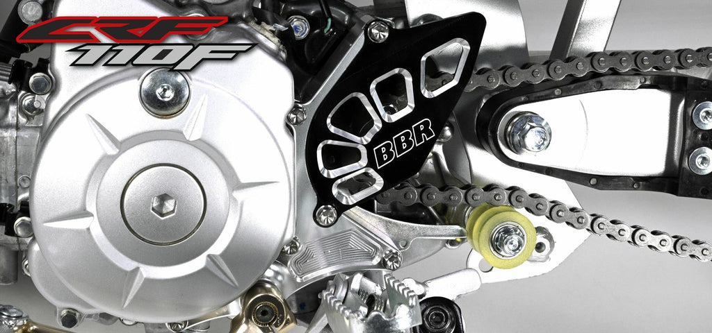 SHIFT SHAFT BRACE/GUARD CRF110