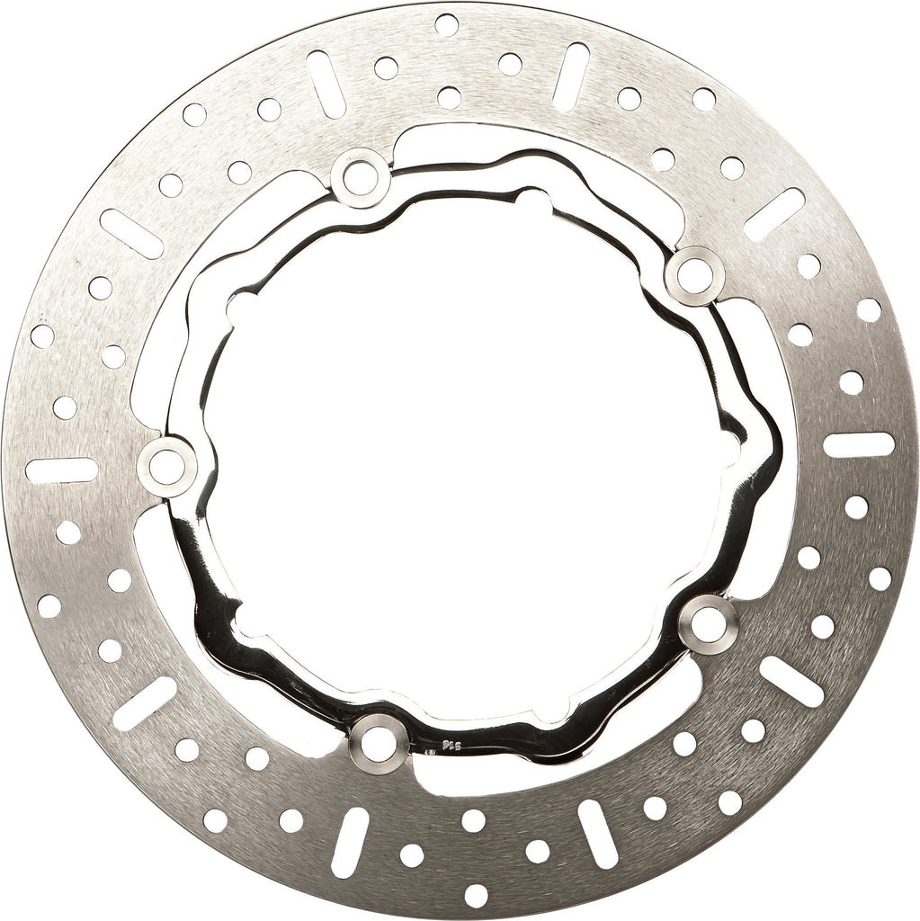 V-TWIN STREET ROTOR FSD006CBLK FLOATING 5 SPOKE FRONT
